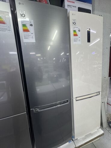 Холодильники: Холодильник LG, Новый, Двухкамерный, No frost, 60 * 205 * 60, С рассрочкой