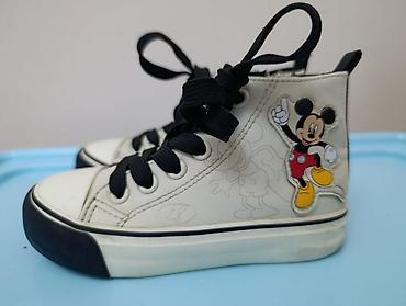 mickey mouse: Rəng - Ağ Krossovkalar, Ölçü: 26, Uniseks — 1