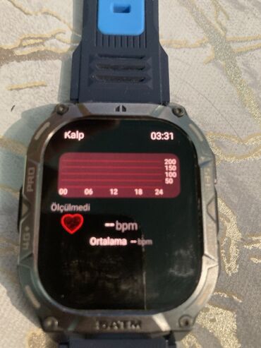 Smart saatlar: Smart saat, Smart, Suya davamlı, rəng - Mavi — 7