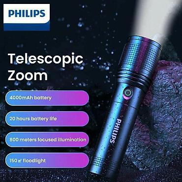 лампа фонарь: Фонарик Philips SFL6168, 20 Вт, 4000 мА·ч - Мощность: 20 Вт - — 3