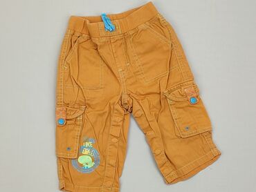 Materiałowe: Niemowlęce spodnie materiałowe, 3-6 m, 62-68 cm, 5.10.15, stan - Dobry