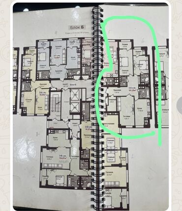квартира район васток 5: 3 комнаты, 101 м², Элитка, 11 этаж, ПСО (под самоотделку)