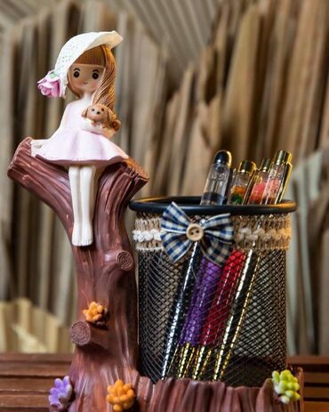 Qələm qabları: Qelem qabları.keramika fiqur.catdirilma metro içi pulsuz — 14