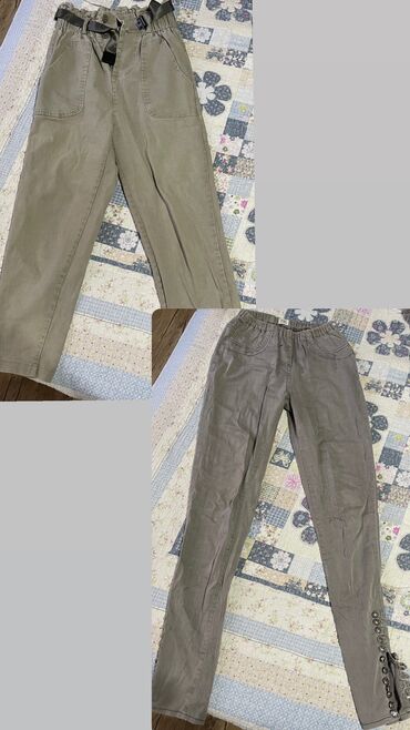 женские белые джинсы стрейч: Жынсылар жана шымдар, Колдонулган