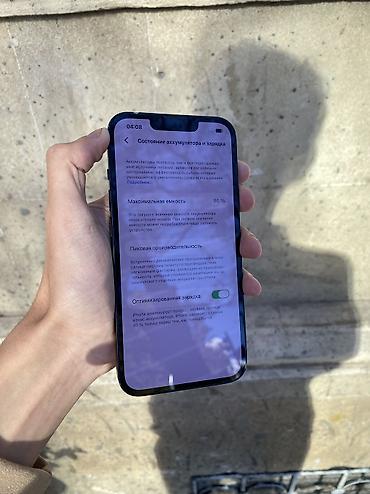 ikinci əl iphone 13: IPhone 13, 128 GB, Midnight, Sənədlərlə, Face ID, Simsiz şarj — 9