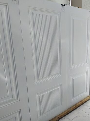 qapi kraskalari: A-DOORS daxili qapı - Model: Obo 2 xətli - Rəng: Ağ - Dizayn: Klassik