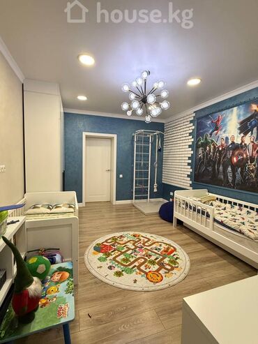кызыл суу квартира: 3 комнаты, 138 м², Индивидуалка, 2 этаж, Евроремонт