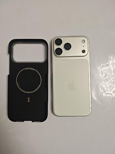 манас телефон: IPhone 17 Pro Max, Б/у, 256 ГБ, Серебристый, 100 % — 5