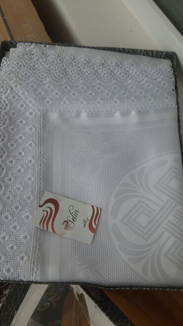 türkmən tekstil: Süfrə rəng - Ağ