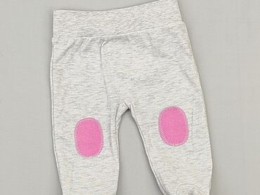 legginsy woskowane z kieszeniami: Legginsy, 0-3 m, stan - Bardzo dobry