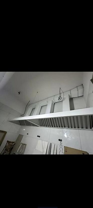 Установка вытяжек и вентиляции: Промышленная вытяжная система для профессиональной кухни - Купольные — 1