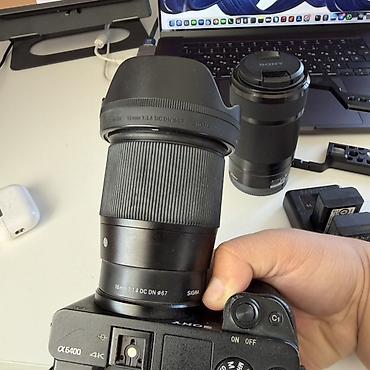 gamma archer: Sony a6400 + Sigma 16mm f/1.4 + Sony 55–210mm | Отличный комплект — 7