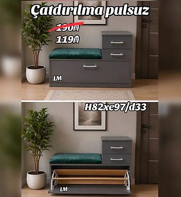 ayaqqabı dolabı ucuz: Yeni AYAQQABI dolabı 
Birbaşa istehsalçıdan alın‼️ 
Qiymət : 119₼ — 2