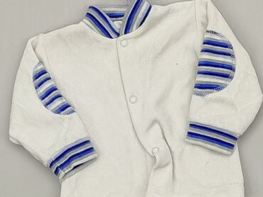 sweterek biały dla niemowlaka: Kardigan, 0-3 m, stan - Zadowalający