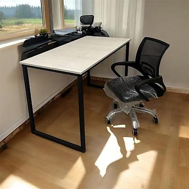 table study: Набор для рабочего места: письменный стол + офисное кресло. Стол: - — 2