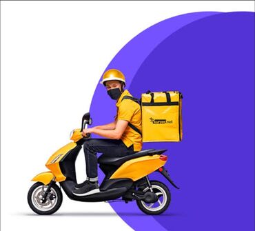 Salam kuryer işi Axtarıram öz motom yoxdu Abyektin Motosu ilə işləmək