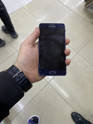 telefon hissleri: Samsung Galaxy A5, 16 GB, rəng - Mavi, Qırıq, İki sim kartlı