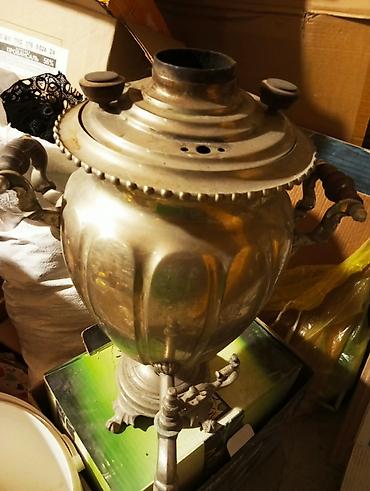 Samovarlar: İşlənmiş Od Samovar, 4 l, Ünvandan götürmə — 1