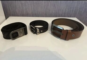 Kəmərlər: Kəmər, Təbii dəri, Yeni — 2