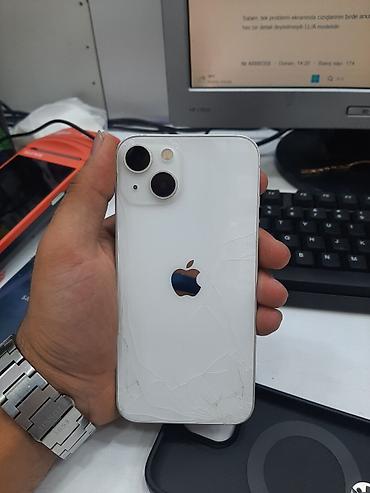iphone gence: IPhone 13, 128 GB, Gümüşü, Face ID — 5