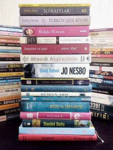 Bədii ədəbiyyat: HƏR JANRDAN YENİ VƏ İKİNCİ ƏL KİTABLAR UYĞUN QİYMƏTDƏ. ✨🪅 📬 BÖLGƏLƏRƏ -da lalafo.az — 2 Bədii ədəbiyyat: HƏR JANRDAN YENİ VƏ İKİNCİ ƏL KİTABLAR UYĞUN QİYMƏTDƏ. ✨🪅 📬 BÖLGƏLƏRƏ — 2
