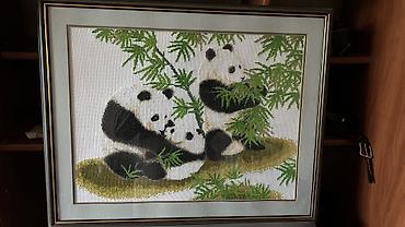 Картины: Картины вышитые крестиком и лентами. Ручная работа. Все картины — 3