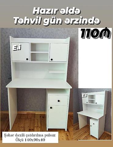 Ev və bağ: Oğlan və qız üçün, Yeni, Siyirməli, Yazı masası, Stulsuz — 3