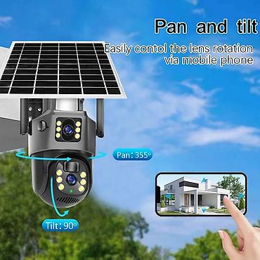 sensorlu: 4G Günəş panelli 2 linz (VCS09-G) Special Features Human Motion — 3