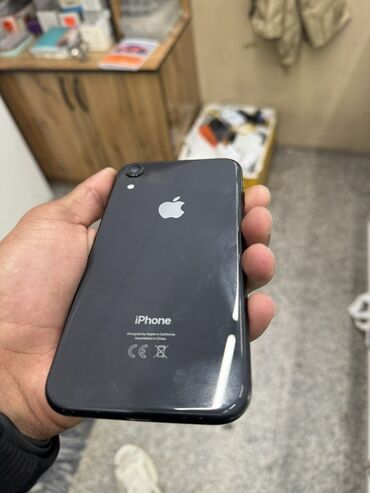 телефон на обмен: IPhone Xr, 64 ГБ, Черный, 84 %