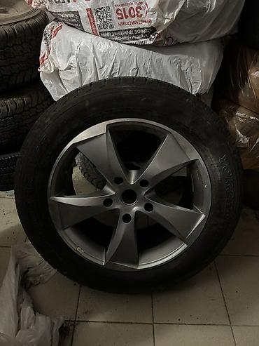 Колеса в сборе 285 / 50 / R 20, Всесезонная, Б/у, Запаска, Внедорожные (АТ/МТ), Литые, отверстий - 5