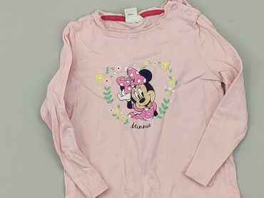 reserved bluzki dziewczęce: Bluzka, Disney, 2-3 lat, 92-98 cm, stan - Bardzo dobry