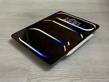 mini ipad: Apple iPad Pro 13 inch m4 256gb yaddaş – Space Black rəng pil 97% — 1