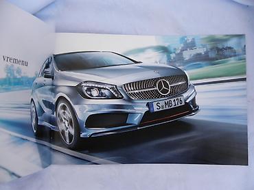 multimedija za audi a3: Prospekt Mercedes Benz A klasa, srpski, 18 str, 2012 — 2