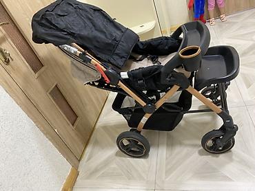 Uşaq arabaları: Uşaq arabası – - Tip: gəzinti/araba (stroller) - Rəng: bej-krem — 5