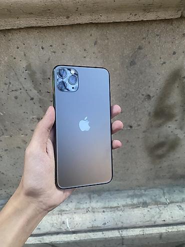 iphone 512: IPhone 11 Pro Max, 64 GB, Space Gray, Zəmanət, Simsiz şarj, Face ID — 1
