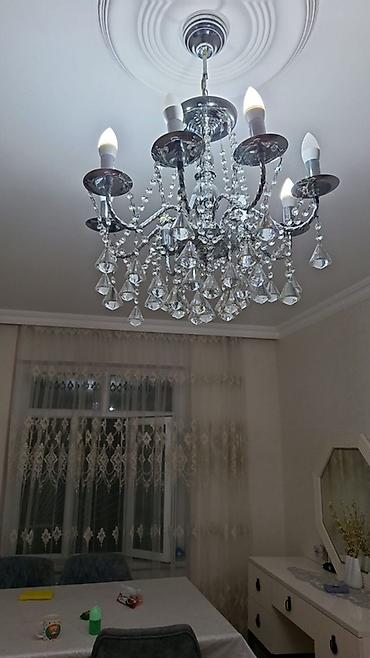 İşıqlandırma: Çılçıraq, 8 lampa, Metal — 3