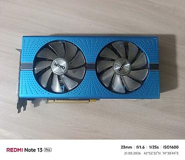 red: Видеокарта для ПК, Б/у, ЖК Sapphire, Radeon RX, 8 ГБ — 6