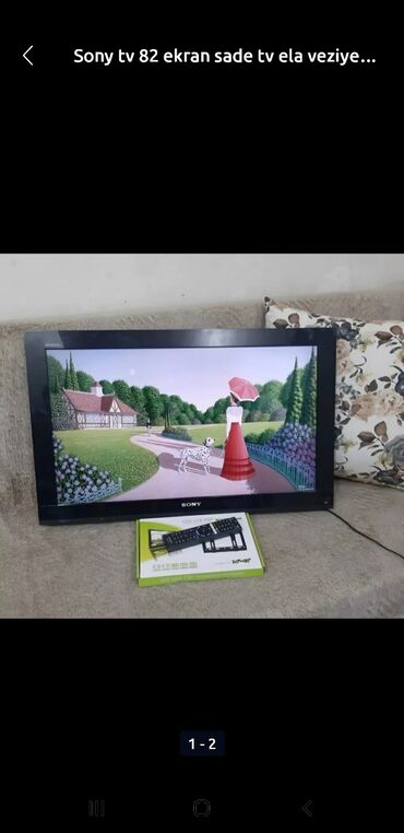 ficher tv: Televizor Sony LCD 32" FHD (1920x1080), Ödənişli çatdırılma