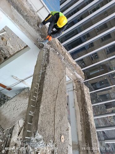 Beton işləri: Beton kəsmə beton deşmə xidməti Karot - HILTI DD 200 / 350 ilə 25 ° — 19