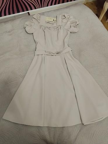 Женская одежда: Qadın paltarı – Clarita Collection - Rəng: açıq bej/şampan - Model — 1