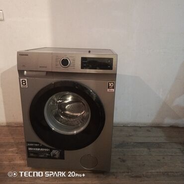 Стиральная машина Toshiba, 8 кг, Требуется ремонт, Автомат, Есть сушка, Нет кредита, Самовывоз