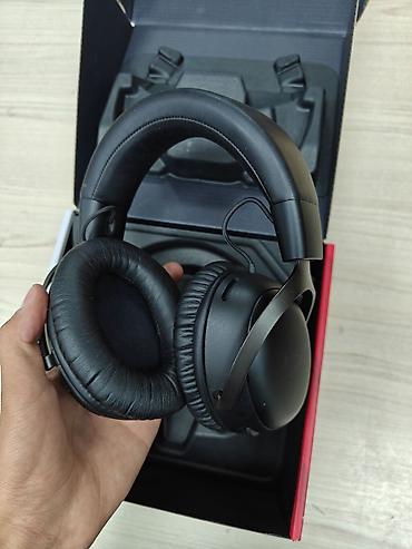 Видеоигры и приставки: Беспроводные гарнитуры, HyperX, Б/у, цвет - Черный — 3