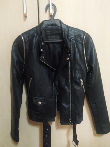 женские зимние кожаные куртки: Пуховик, S (EU 36)