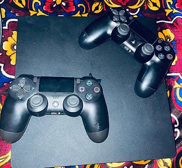 ps5 fat: PlayStation 4 Slim (версия ПО 13.50). Комплект PlayStation+. В — 2