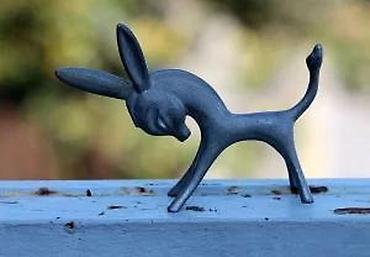 Figure: Vintage Walter Bosse Metalna figura Mid Century Modern. Mid-Century — 5