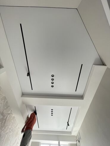 Натяжной потолок: Натяжной потолок Глянцевое, Матовое, 3D потолки Гарантия, Бесплатная консультация, Бесплатный замер — 2