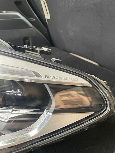bmw arxa stop: Sol, Yaxın və uzaq vuran işıqlar BMW, 2018 il, Orijinal, Almaniya, İşlənmiş — 4