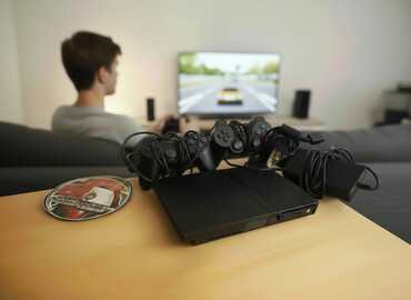 PS2 & PS1 (Sony PlayStation 2 & 1): İdelal vəziyyətdə plastation 2 slim+1konsol+1 adopdor+6 oyun -da lalafo.az — 1 PS2 & PS1 (Sony PlayStation 2 & 1): İdelal vəziyyətdə plastation 2 slim+1konsol+1 adopdor+6 oyun — 1