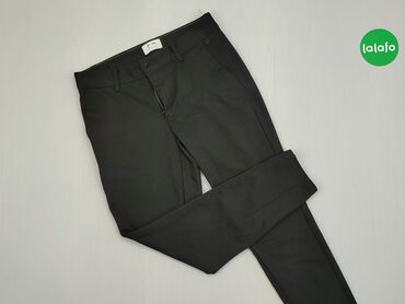 Spodnie, M (EU 38), stan - Dobry, wzór - Jednolity kolor, kolor - Czarny