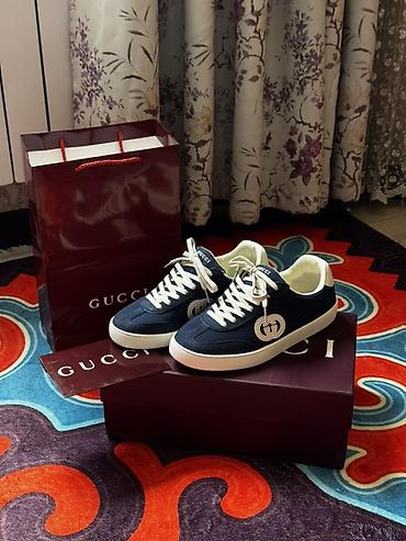 кеды gucci: Мужские кроссовки, 41, Gucci, Новый, цвет - Синий — 1